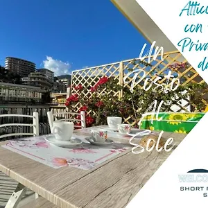 Wh - Un Posto Al Sole - Attico Monolocale Con Parcheggio Gratuito - 5 Minuti Dal Centro - Wifi Sanremo